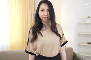 セックス沼に落ちる天然系淫乱四十路熟女の久保田早苗47歳の連続昇天